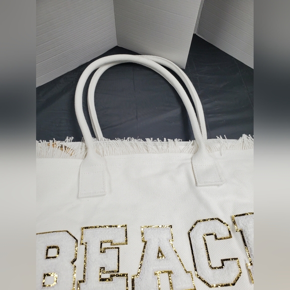 NWOT Women's Beach Shoulder Summer Tote Bag - Picture 3 of 12